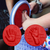 2021 Baby Care Air Drying Soft Clay Baby Handprint Footprint Imprint-TB00788-Veeddydropshipping